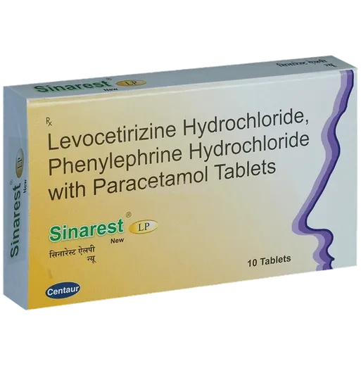 sinarest lp tablet 10's